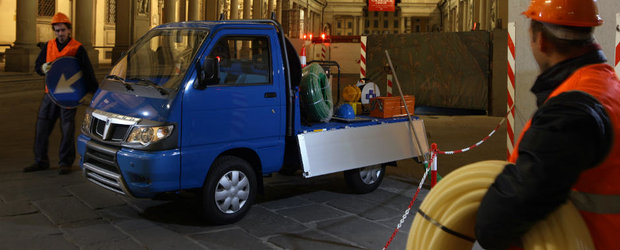 Test Drive Piaggio Porter: calul de povara urban