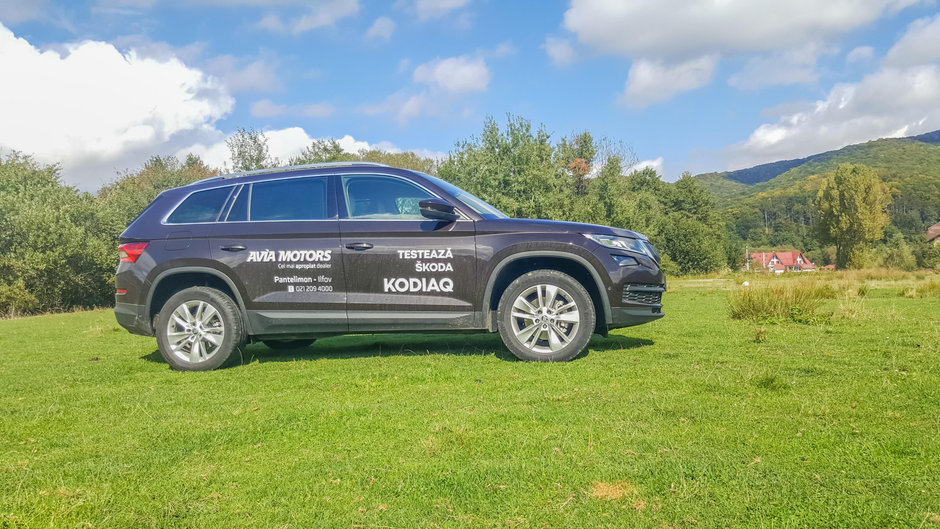 Test drive SKODA KODIAQ