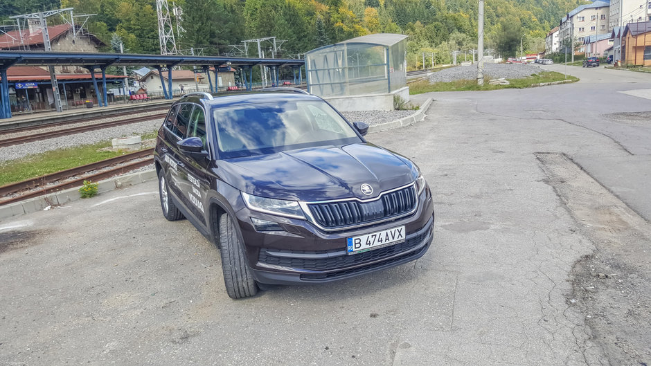 Test drive SKODA KODIAQ