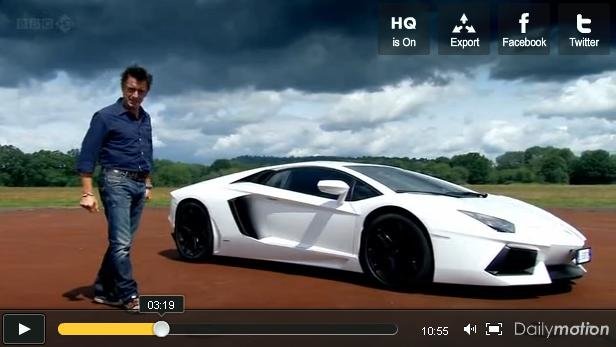 Test-drive: Top Gear testeaza noul Lamborghini Aventador