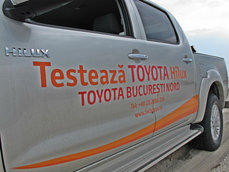 Test Drive Toyota Hilux: viata fara limite si reguli