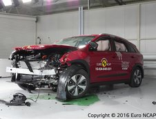 Testare EuroNCAP Kia Niro