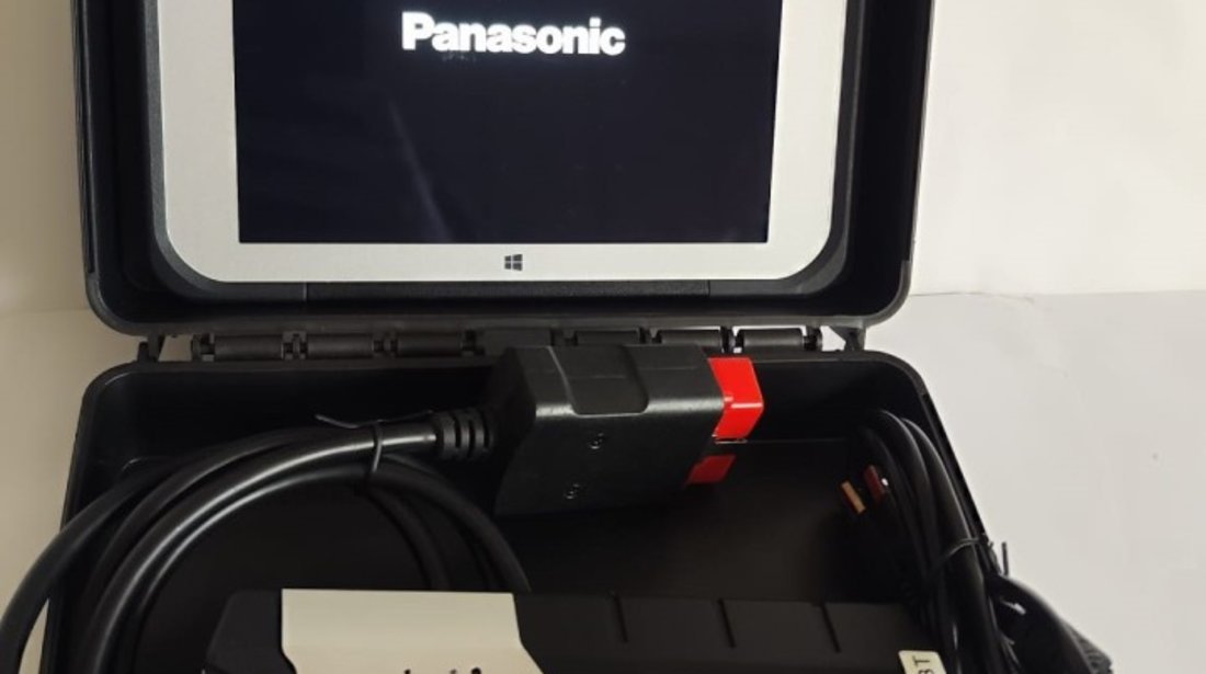 Tester auto Delphi3 + Tableta Panasonic FZM1 Diagnoza Turisme+Camioane
