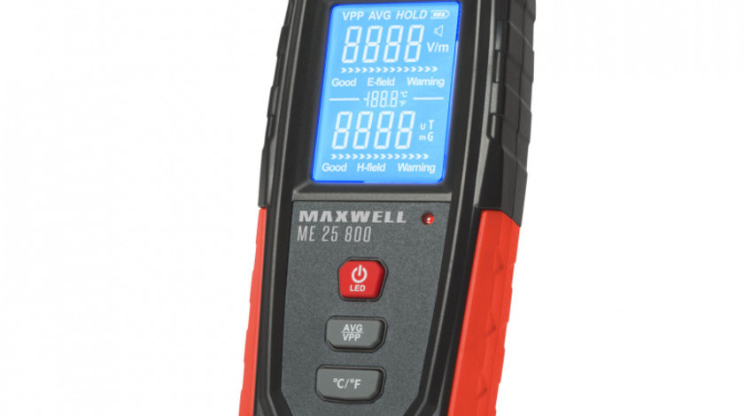 Tester de radiații electromagnetice - 60 x 25 x 133 mm 25800