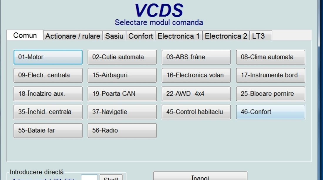 Tester Diagnoza Auto Vw Seat Skoda Audi Vcds 15.7.1 Ro+tutoriale Ro