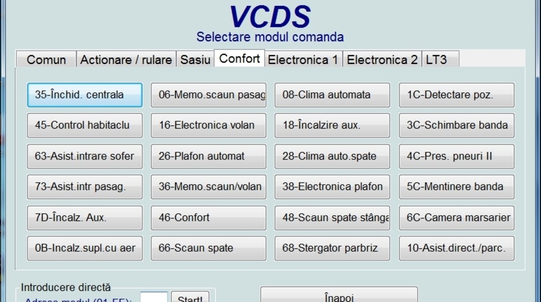 Tester Diagnoza Auto Vw Seat Skoda Audi Vcds 15.7.1 Ro+tutoriale Ro