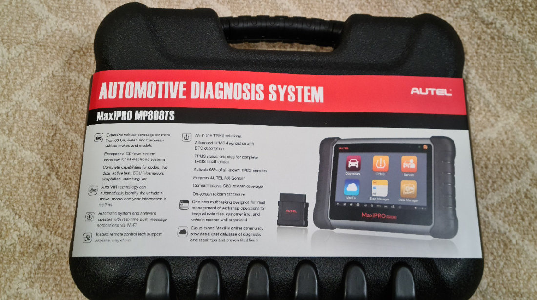 Tester diagnoza multimarca Autel MP808TS full TPMS plus DPF ABS SRS