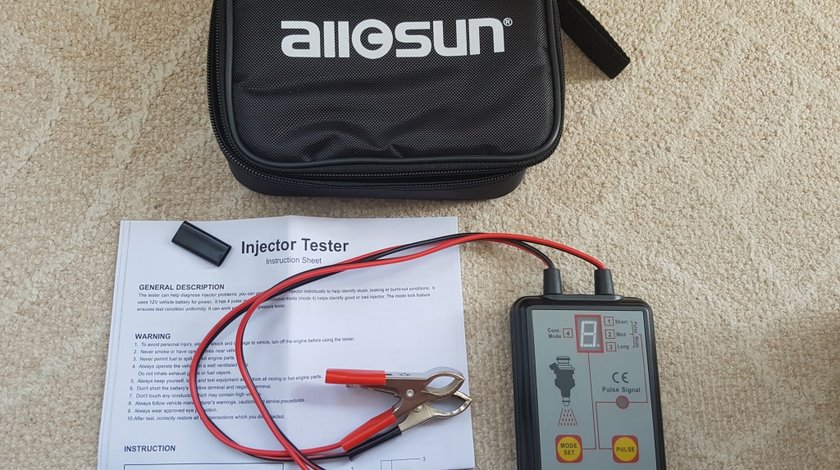 Tester injectoare BENZINA - Fuel Pump - Allsun EM276 Pressure Gauge Gasoline