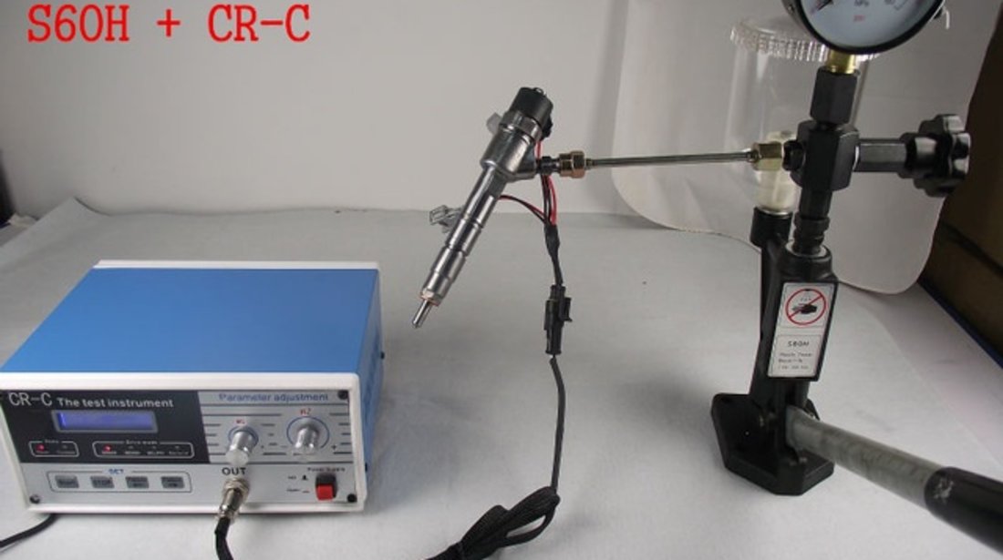 Tester injectoare complet 2in1 CR-C diesel common rail + S60H Nozzle Validator