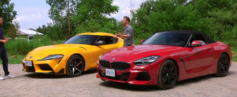 Testul asteptat de toata lumea este aici. Noua TOYOTA SUPRA fata in fata cu BMW Z4 M40i Testul asteptat de toata lumea este aici. Noua TOYOTA SUPRA fata in fata cu BMW Z4 M40i