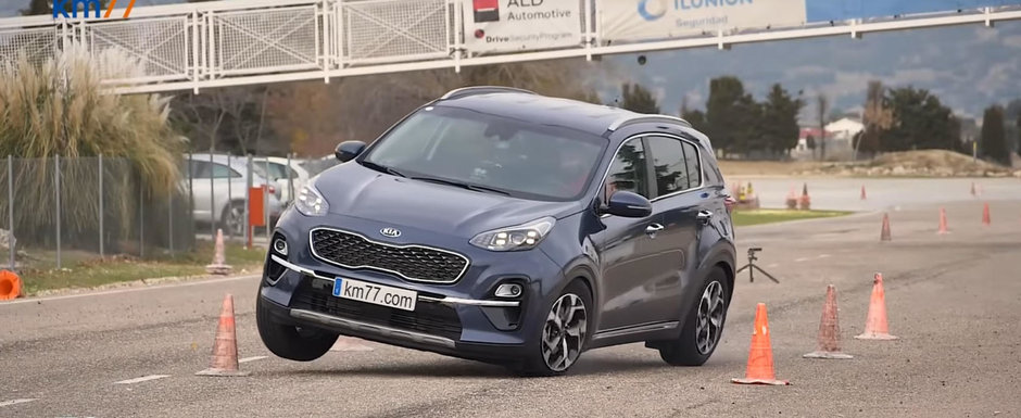 TESTUL ELANULUI cu noua Kia Sportage. SUV-ul asiatic i-a dat emotii celui de la volan