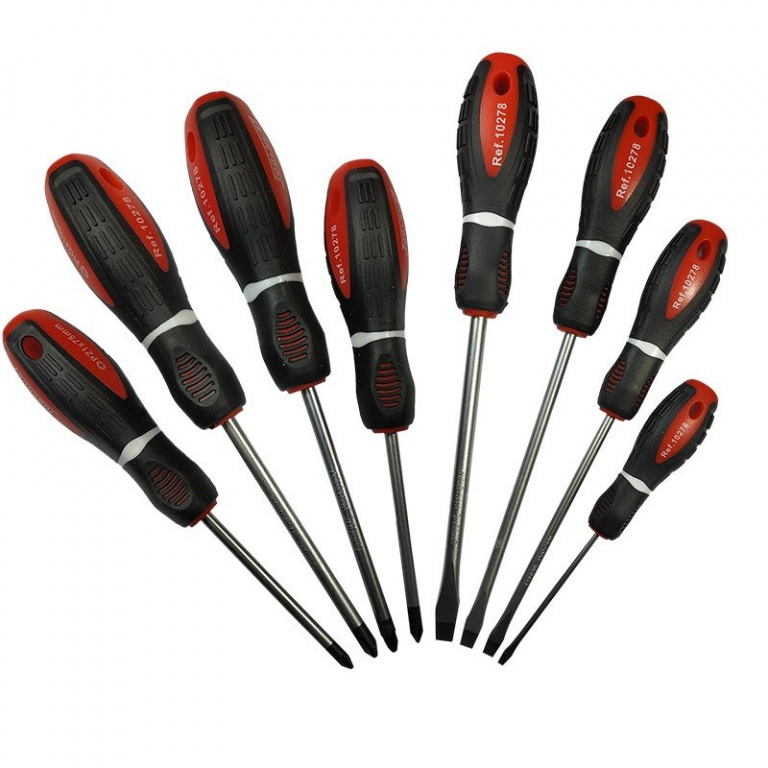 TH-10278 Set de surubelnite profesionale late, PZ si PH 8 buc