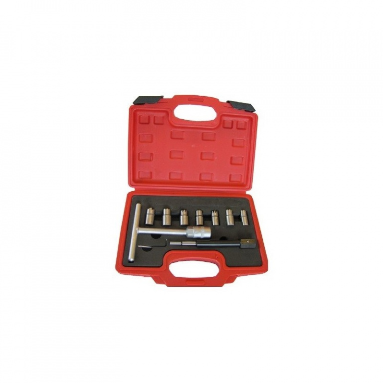 TH-9532 Trusa cu freze pentru curatat orificiu injector diesel