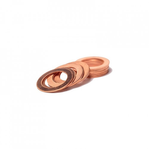 TH-9828-M1014 Set 10 saibe M10 x 14.0 x 1mm din cupru pentru injectoare diesel