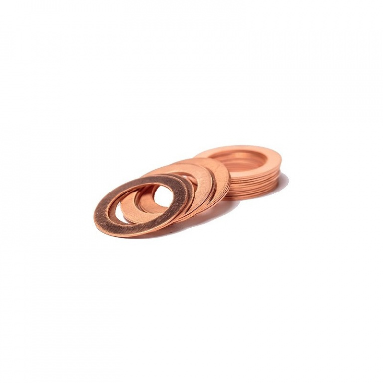 TH-9828-M1218 Set 10 saibe M12 x 18 x 1.5mm din cupru pentru injectoare diesel
