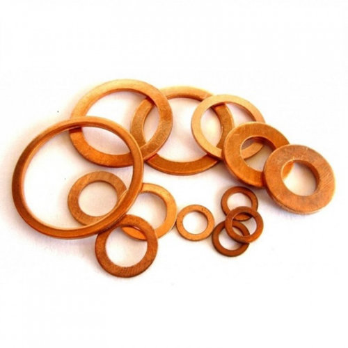 TH-9829-M1473 Set 10 saibe M14.6 x 7.5 x 3.0mm din cupru pentru injectoare diesel Common Rail