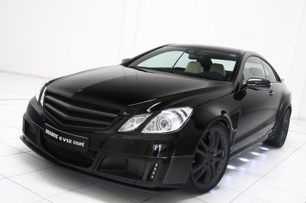 The Black Rocket: Brabus E V12 Coupe