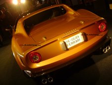 The Golden Ferrari tunat de Pininfarina