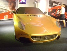 The Golden Ferrari tunat de Pininfarina