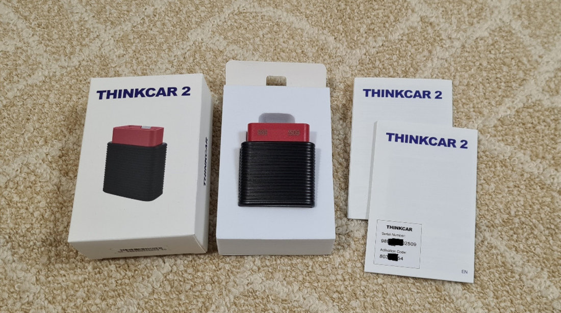 ThinkCar 2 ThinkDriver - diagnoza prof full + 15 functii speciale iOS, Android