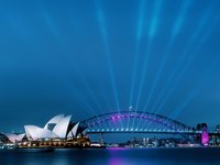 Click image for larger version

Name:	Sydney Opera House and Harbour Bridge at Dusk, Australia.jpg
Views:	45
Size:	203.5 KB
ID:	1154086