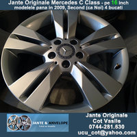 Click image for larger version

Name:	Jante Originale Mercedes, C Class, modelele pana in 2009, Second (ca Noi), pe 16 inch - 7.5J x16.jpg
Views:	17
Size:	333.1 KB
ID:	2890801