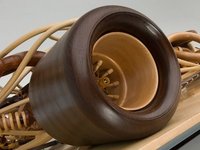 Click image for larger version

Name:	Wooden Art Car Gunner Wooden Wheel By Michael Cooper Sculptor 2.jpg
Views:	968
Size:	22.9 KB
ID:	937783