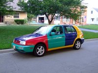 Click image for larger version

Name:	VWGolfHarlequin Art Car.JPG
Views:	730
Size:	34.4 KB
ID:	1016620