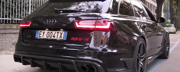 Ti se face parul maciuca. ASA suna un Audi RS6 cu 730 CP sub capota si evacuare directa