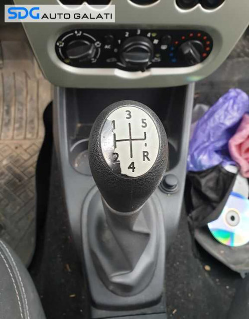 Timonerie Ansamblu Maneta Schimbator cu Sufe Cutie Viteze Manuala 5 Trepte Dacia Logan 1 Facelift 1....