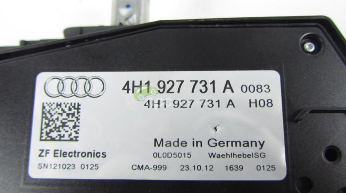Timonerie Audi A8 4H (2011-2014) Originala 4H1927731A