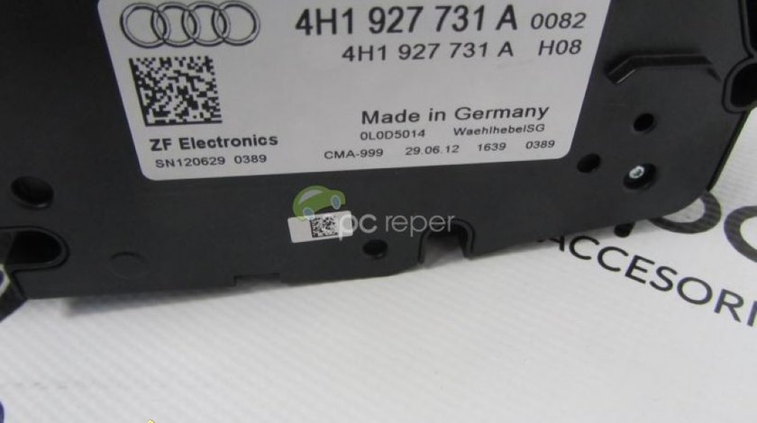 Timonerie Audi A8 S8 4H cod 4H1927731A original