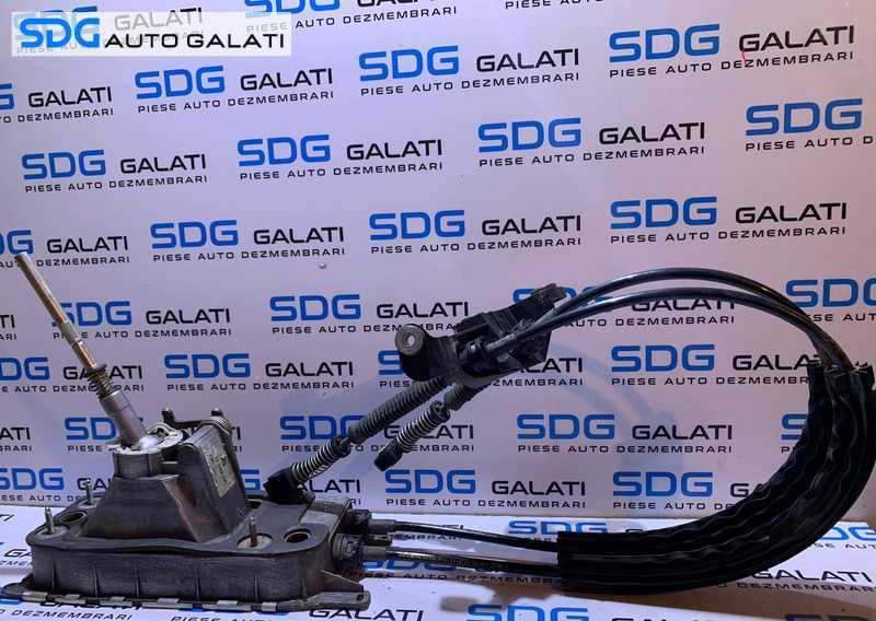 Timonerie Completa Ansamblu Maneta Schimbator cu Sufe Cutie Viteze in 6 Trepte VW Jetta 2.0 TDI CBDA CBDB CEGA CJAA CLCA CFHC CFFB 2005 - 2014 Cod 1K0711049BP 1K0711265AD 1K0711265AT 1K0711266AD 1K0711061B 1K0711091A