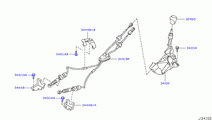 Timonerie schimbator viteze Nissan X-Trail II NISS...