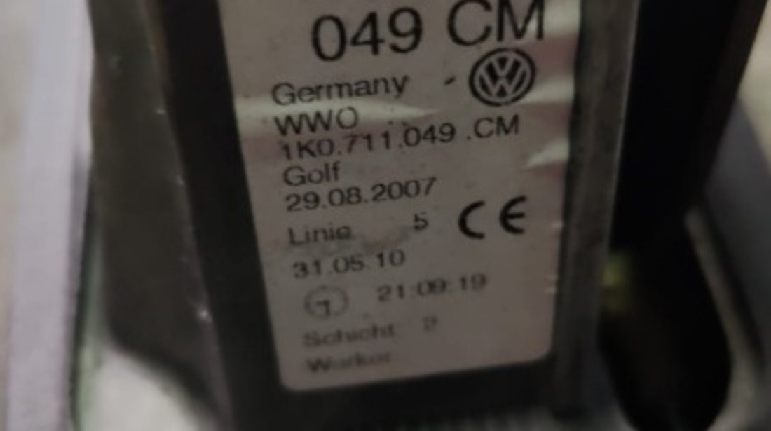 Timonerie Vw Golf 6 1.4TSI ,Hatchback , cod motor CAX, an 2010 cod 1K0711049CM