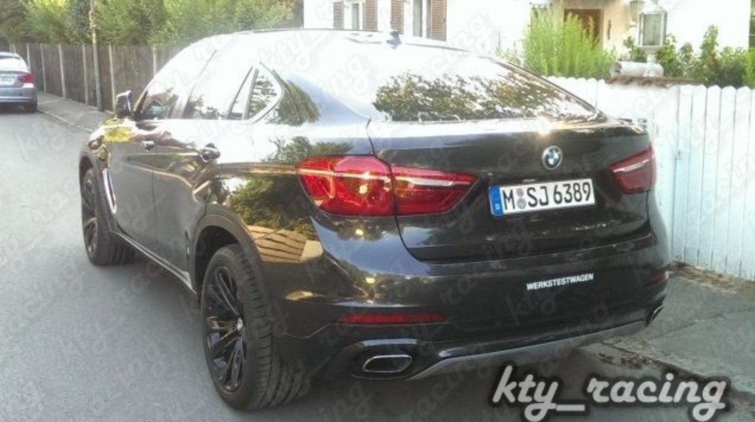 TIPS ESAPAMENT BMW X6 F16 + DIFUSOR DIFFUSER BARA SPATE