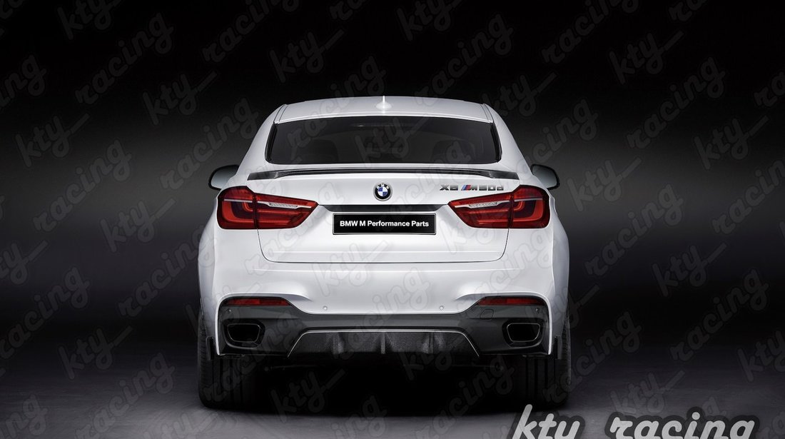 TIPS ESAPAMENT BMW X6 F16 + DIFUSOR DIFFUSER BARA SPATE