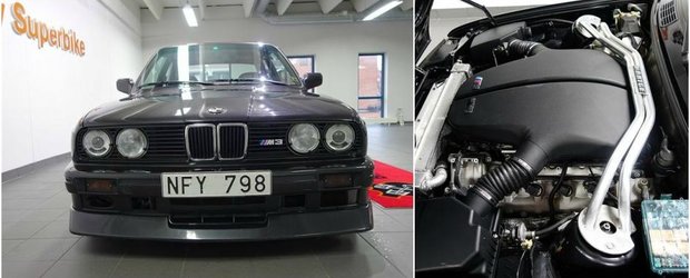 Tipul ASTA vinde un BMW M3 E30 cu motor V10. Uite cat vrea pe masina bavareza!