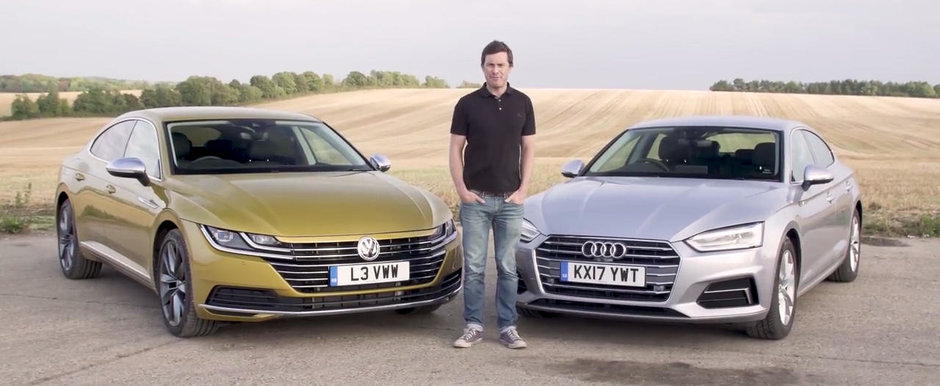 Toata lumea astepta momentul acesta. TEST COMPARATIV intre noul Volkswagen Arteon si Audi A5 Sportback