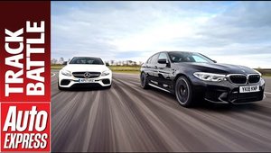Toata lumea astepta sa vada duelul asta: noile BMW M5 si Mercedes E63 AMG S se intrec pe circuit!
