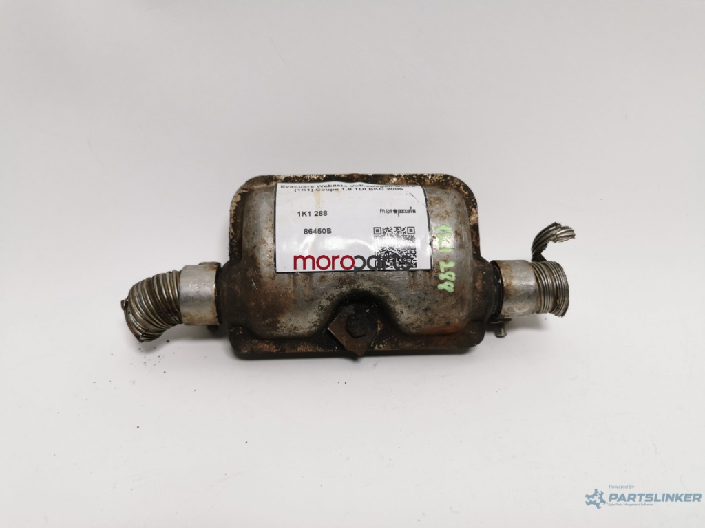 Toba de esapament intermediara VOLKSWAGEN GOLF V 1K1 2003 - 2009 86450B