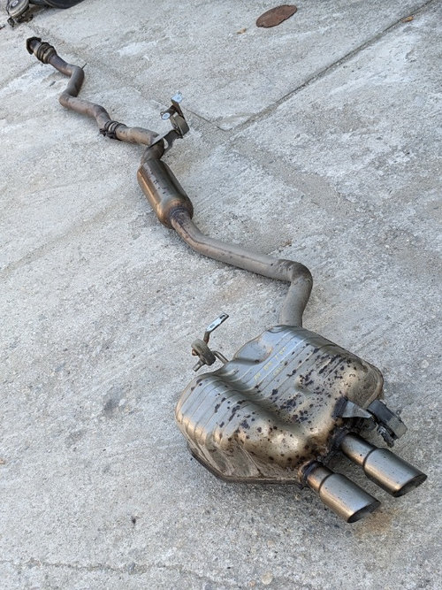 Toba/eșapament/evacuare completa Audi A4 B8 2.0 diesel break/combi