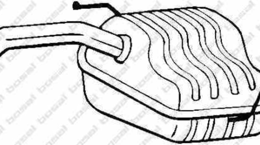 Toba esapament finala ALFA ROMEO 147 937 BOSAL 100-171