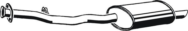 Toba Esapament Finala Asmet Bmw Seria 3 E36 1993-1999 ASM12.020