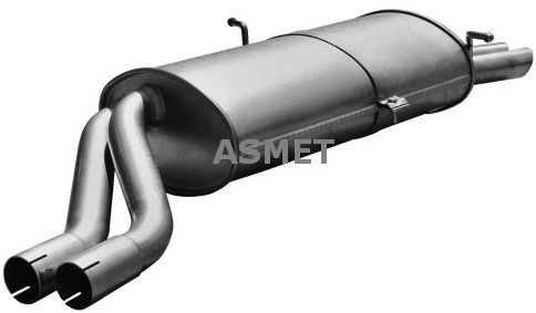 Toba Esapament Finala Asmet Bmw Seria 3 E46 2000-2007 ASM12.040