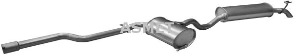 Toba Esapament Finala Asmet Fiat Marea 1996-2002 ASM16.076