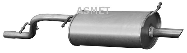 Toba Esapament Finala Asmet Ford Ka 1996-2008 ASM07.115
