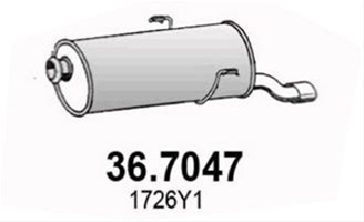 Toba Esapament Finala Asso Peugeot 36.7047
