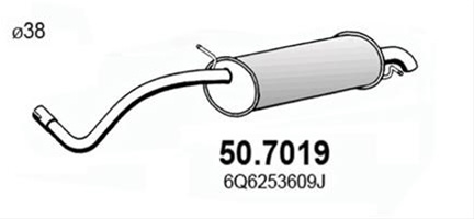 Toba Esapament Finala Asso Seat 50.7019