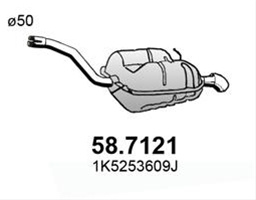 Toba Esapament Finala Asso Vw 58.7121